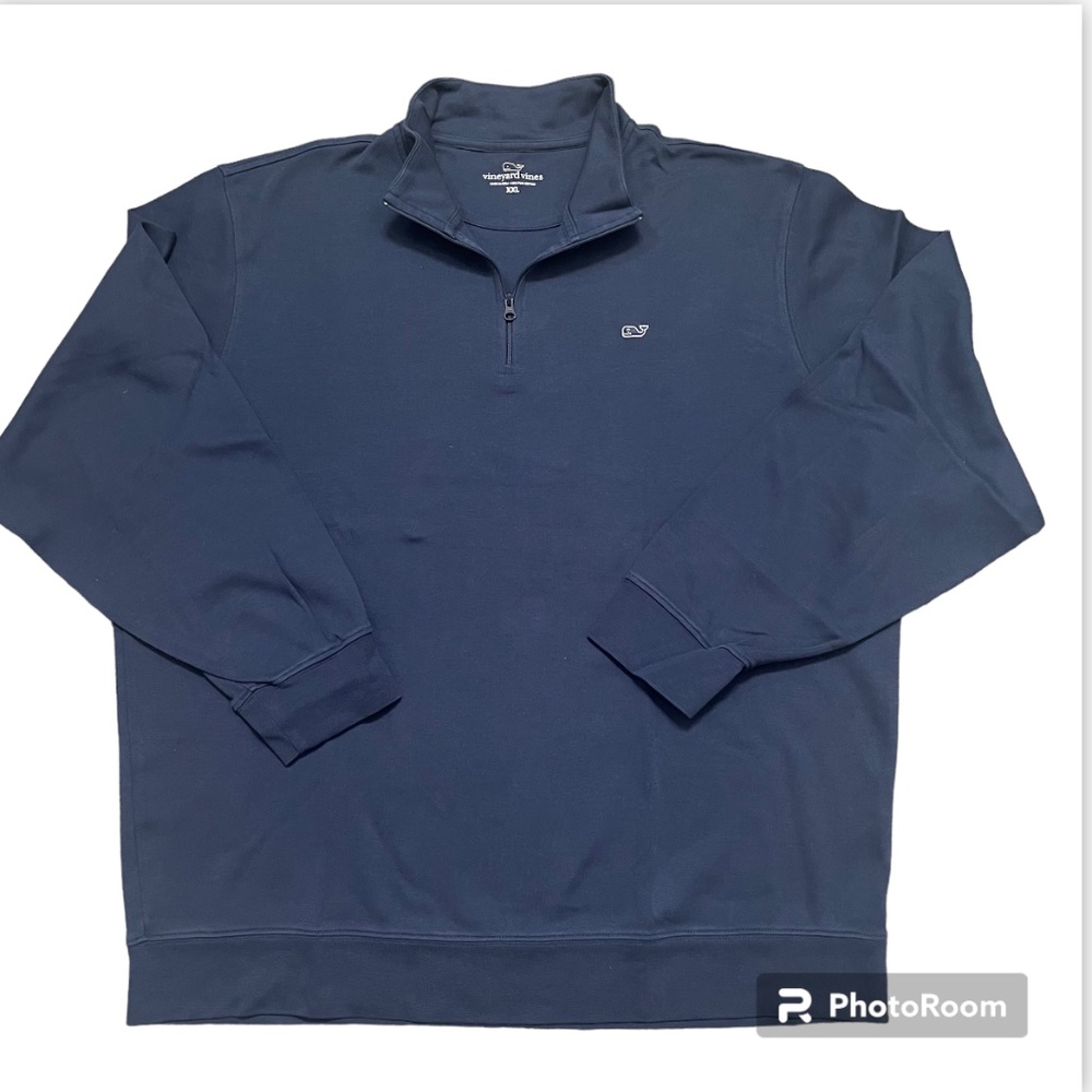 Vineyard Vines 1/4 zip cotton sweatshirt EUC